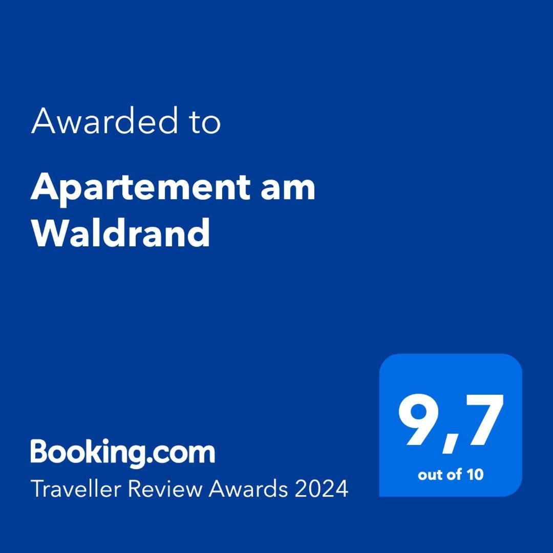 Apartement Am Waldrand Bad Wildbad Zewnętrze zdjęcie